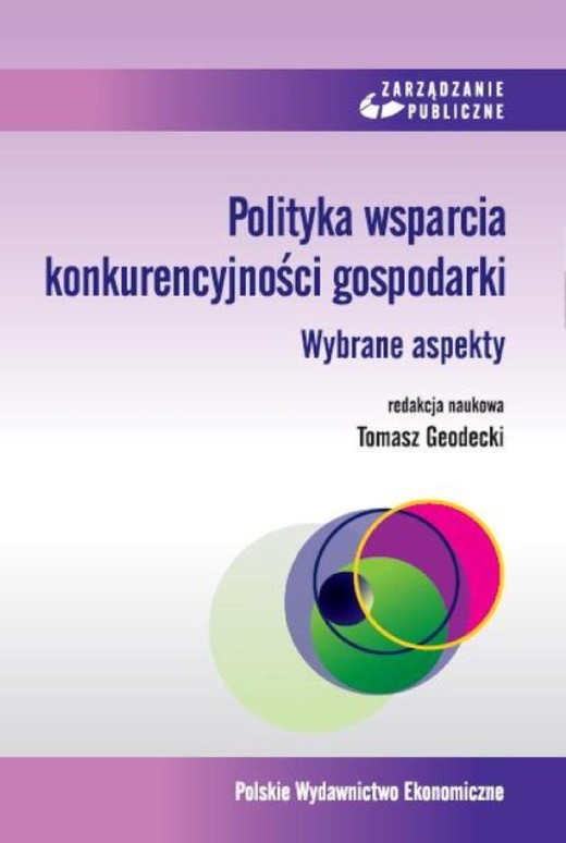 okładka Polityka wsparcia konkurencyjności gospodarki. ebook | pdf | Tomasz Geodecki