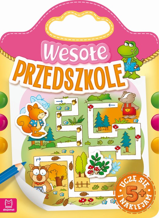 okładka Wesołe przedszkole 5+ książka