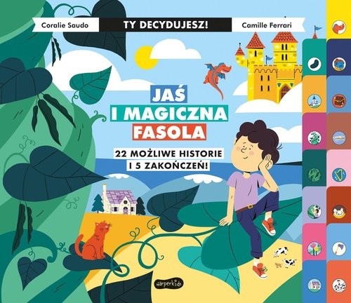 okładka Jaś i magiczna fasola. Ty decydujesz książka