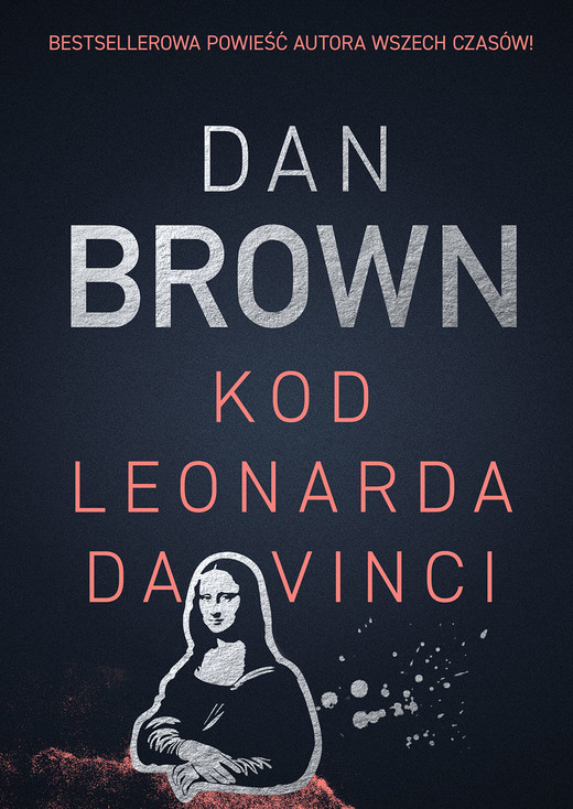 okładka Kod Leonarda da Vinci książka | Dan Brown