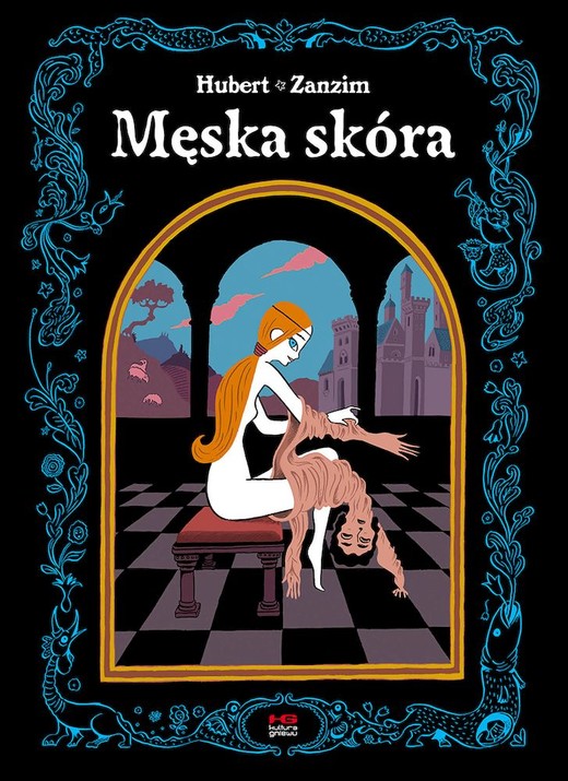 okładka Męska skóra książka | Zanzim