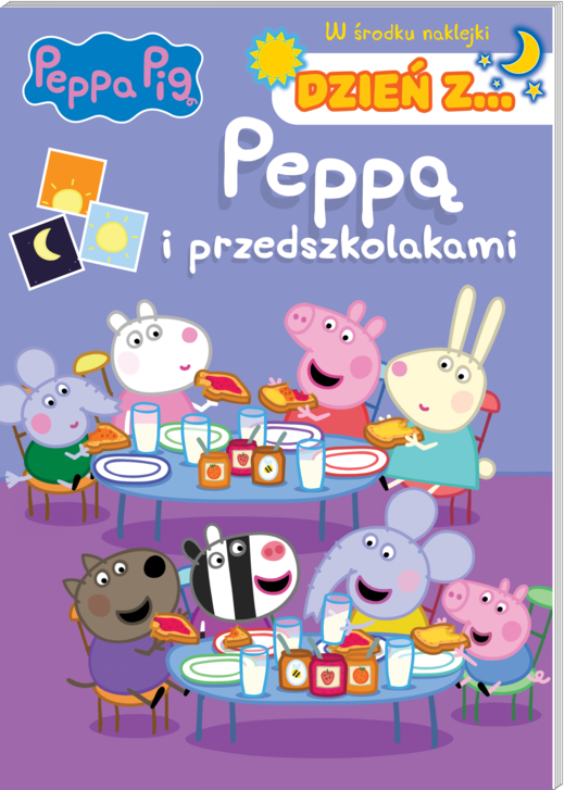 okładka Peppa Pig Dzień z ... Cz. 2 książka