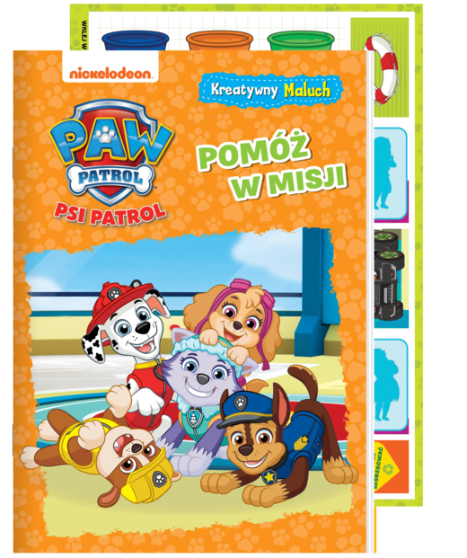 okładka Psi Patrol Kreatywny Maluch Część 8 książka