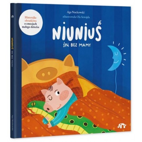 okładka Niuniuś śpi bez mamy książka