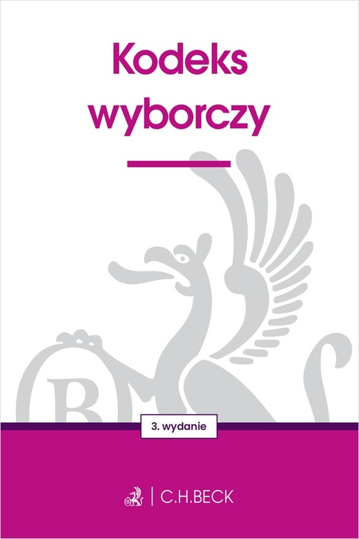 okładka Kodeks wyborczy wyd. 3 książka