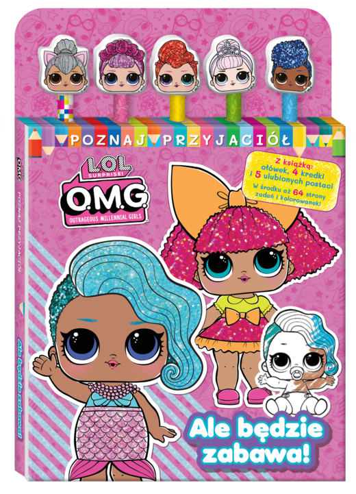 okładka Ale będzie zabawa! L.O.L. Surprise! Poznaj przyjaciół książka
