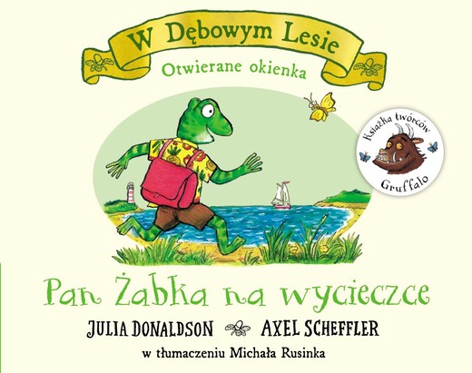 okładka Pan Żabka na wycieczce książka