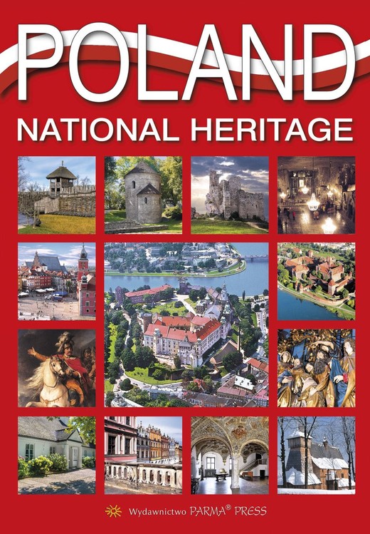 okładka Polska dziedzictwo narodowe wer. angielska książka
