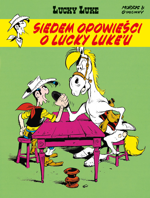 okładka Siedem opowieści o Lucky Luke'u. Tom 42 książka
