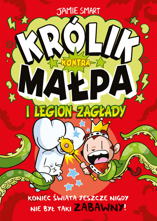okładka Królik kontra Małpa i legion zagłady. Tom 3 książka