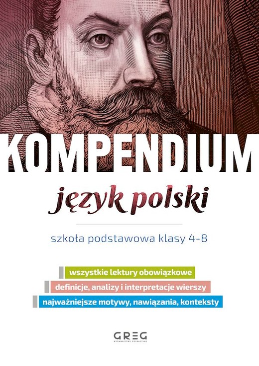 okładka Język polski. Kompendium. Szkoła podstawowa. Klasa 4-8 książka