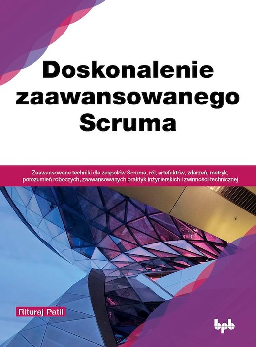 okładka Doskonalenie zaawansowanego Scruma książka