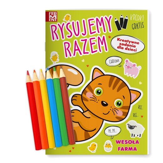 okładka Rysujemy razem książka