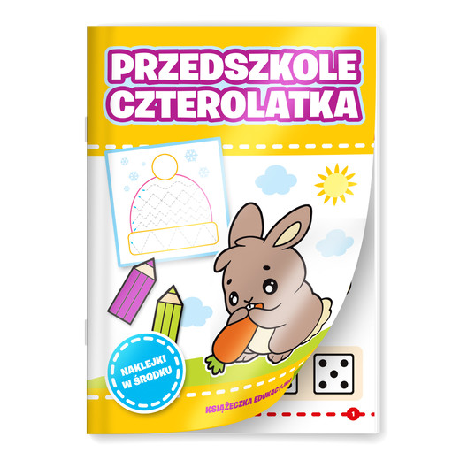 okładka Przedszkole czterolatka książka