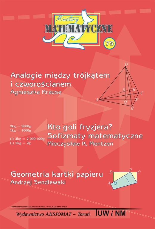 okładka Miniatury matematyczne 75 książka