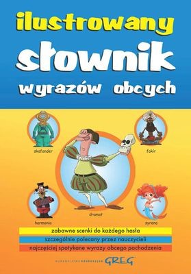 okładka Ilustrowany słownik wyrazów obcych książka | Katarzyna Ćwiękała