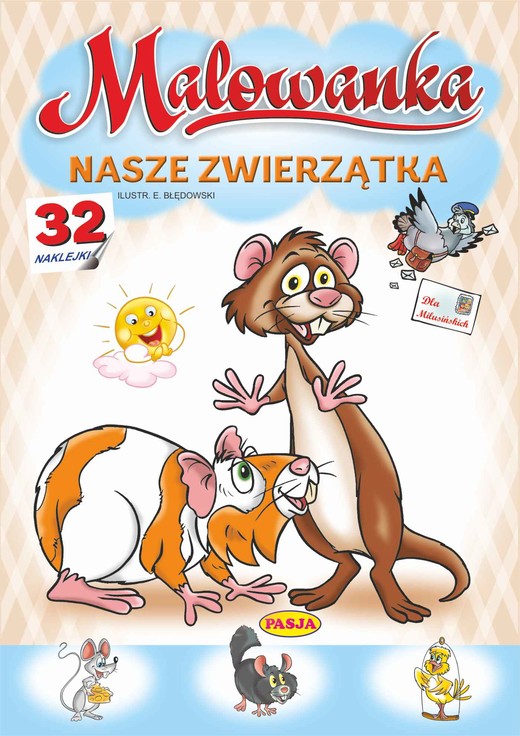 okładka Nasze zwierzątka. Malowanka książka