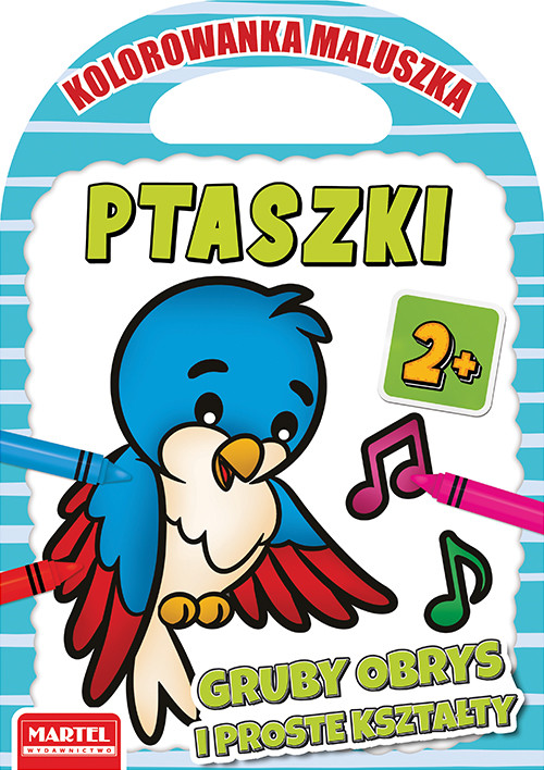okładka Ptaszki. Kolorowanka maluszka książka