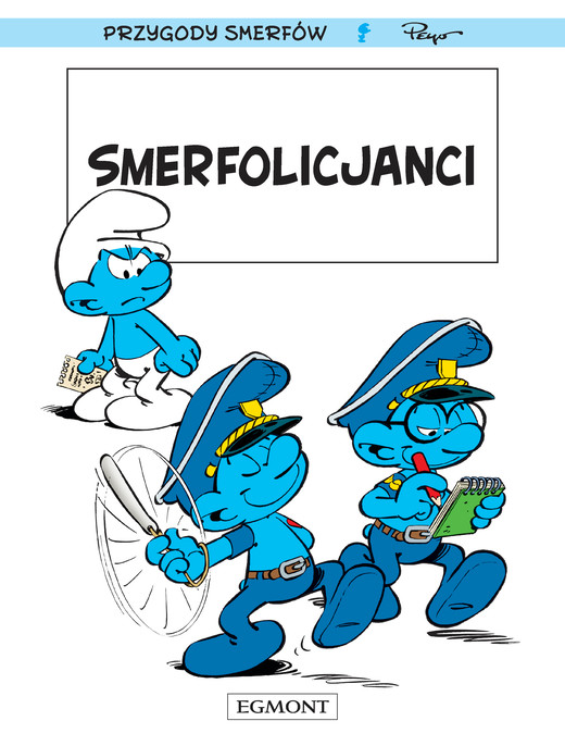 okładka Smerfolicjanci. Smerfy Komiks książka | Peyo