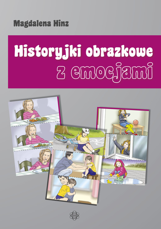 okładka Historyjki obrazkowe z emocjami książka | Hinz Magdalena