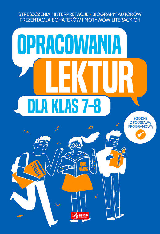 okładka Opracowania lektur dla klas 7-8 książka | Opracowanie zbiorowe