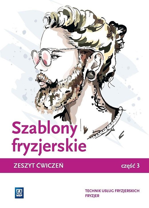 okładka Szablony fryzjerskie zeszyt ćwiczeń część 3 książka | Opracowanie zbiorowe