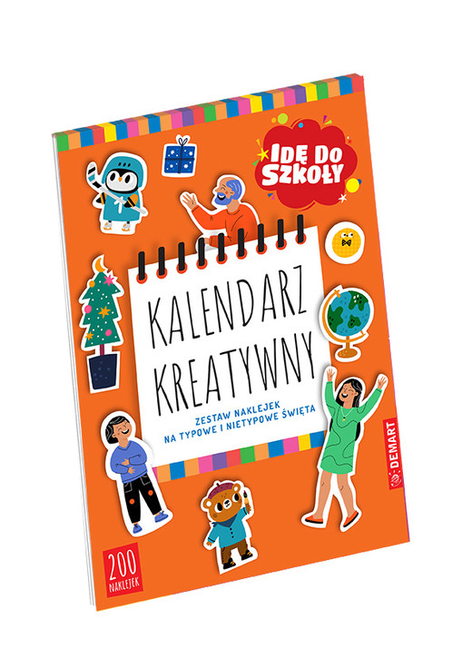 okładka Idę do szkoły. Kalendarz kreatywny książka | Opracowanie zbiorowe