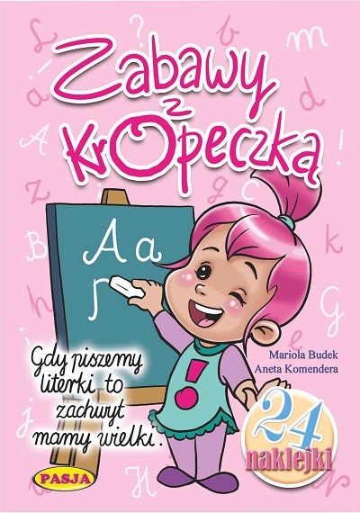 okładka Zabawy z Kropeczką książka | Budek Mariola