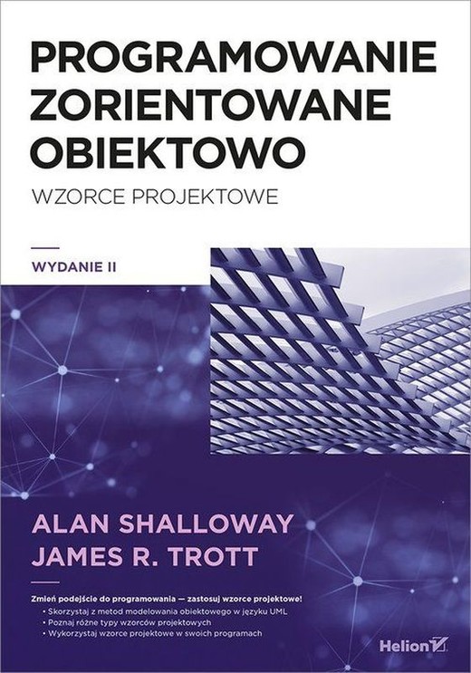 okładka Programowanie zorientowane obiektowo wzorce projektowe książka