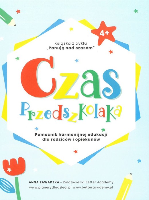 okładka Czas przedszkolaka książka