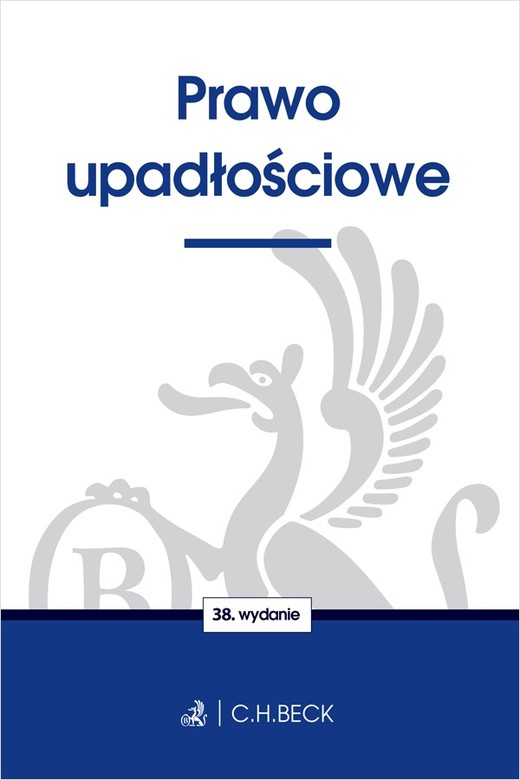 okładka Prawo upadłościowe wyd. 2023 książka | Opracowanie zbiorowe