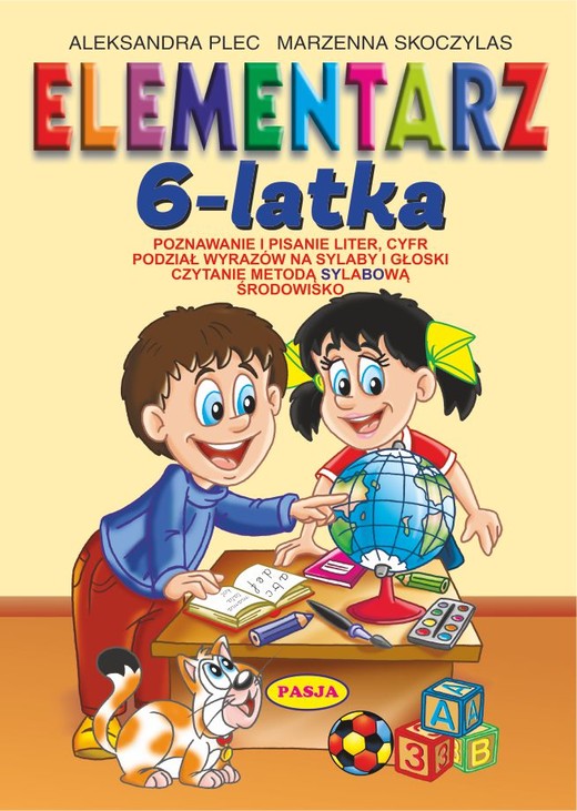 okładka Elementarz 6-latka książka | Aleksandra Plec, Marzenna Skoczylas