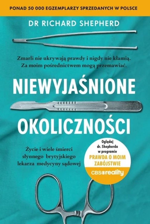 okładka Niewyjaśnione okoliczności książka | Shepherd Richard