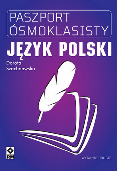 okładka Paszport ósmoklasisty. Język polski wyd. 2023 książka