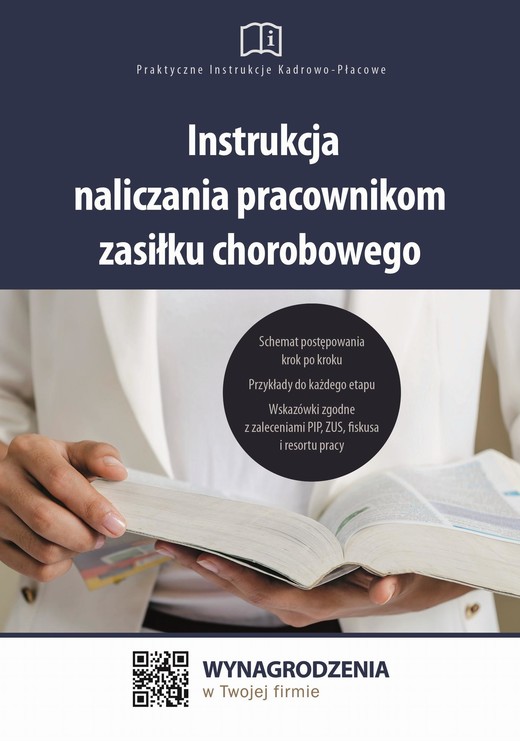 okładka Instrukcja naliczania pracownikom zasiłku chorobowego ebook | pdf | Jakub Pioterek