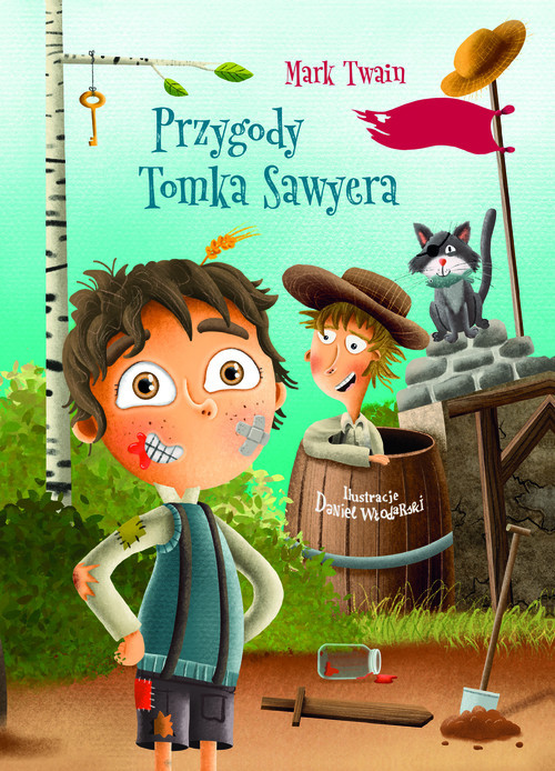 okładka Przygody Tomka Sawyera książka | Mark Twain