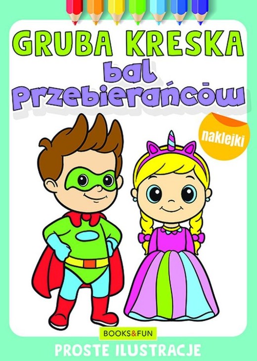 okładka Bal przebierańcow. Gruba kreska książka | Opracowanie zbiorowe