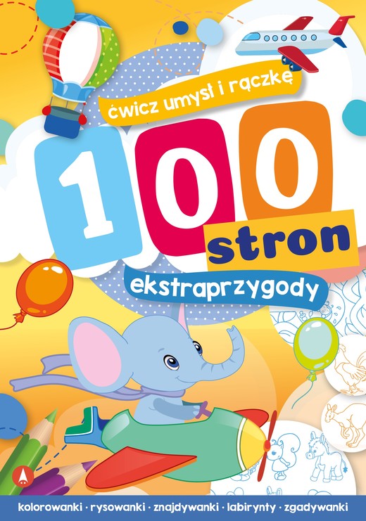 okładka 100 stron ekstraprzygody książka | Joanna Myjak