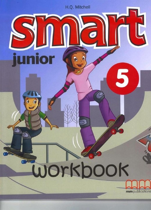 okładka Smart Junior 5 Workbook (Includes Cd-Rom) książka | T.J. Mitchell