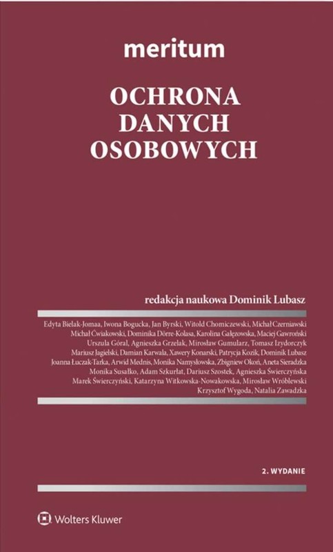 okładka Ochrona danych osobowych. Meritum wyd. 2022 książka | Opracowanie zbiorowe