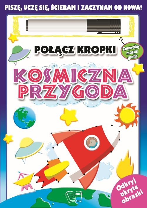 okładka Kosmiczna przygoda. Połącz kropki książka | Opracowanie zbiorowe