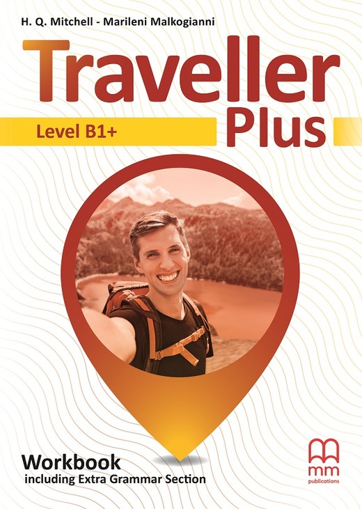 okładka Traveller Plus B1+ Workbook With Additional Grammar książka | Marileni Malkogianni, T.J. Mitchell