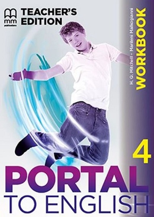 okładka Portal To English 4 Workbook książka | Marileni Malkogianni, T.J. Mitchell