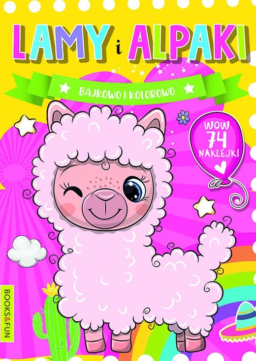 okładka Lamy i alpaki. Bajkowo kolorowo książka | Opracowanie zbiorowe