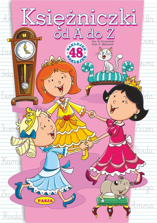 okładka Księżniczki od a do z książka | Ernest Błędowski, Kruszewski Włodzimierz