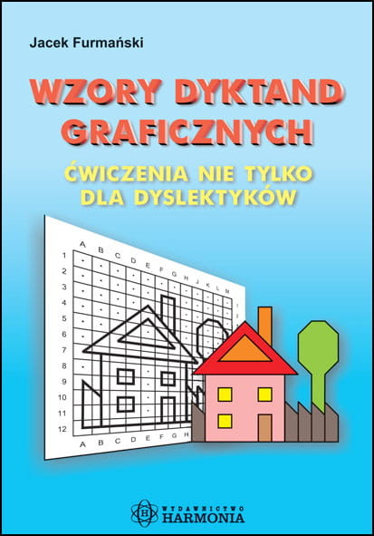 okładka Wzory dyktand graficznych ćwiczenia nie tylko dla dyslektyków książka
