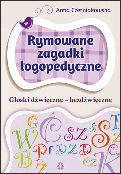 okładka Rymowane zagadki logopedyczne głoski dźwięczne – bezdźwięczne książka