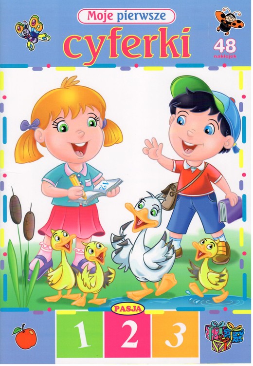 okładka Moje pierwsze cyferki książka | Ernest Błędowski