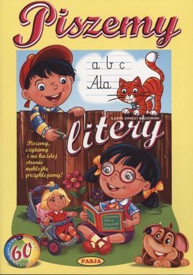 okładka Piszemy litery książka | Opracowanie zbiorowe