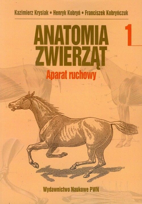 okładka AnaTomia zwierząt Tom i aparat ruchowy książka | Opracowanie zbiorowe